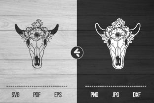 Buffalo Skull 2: A Graphics Review for Crafts and Commercial Sellers