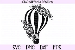 Hot Air Balloon with Flowers: A Crafts & Graphics Review for Publishers