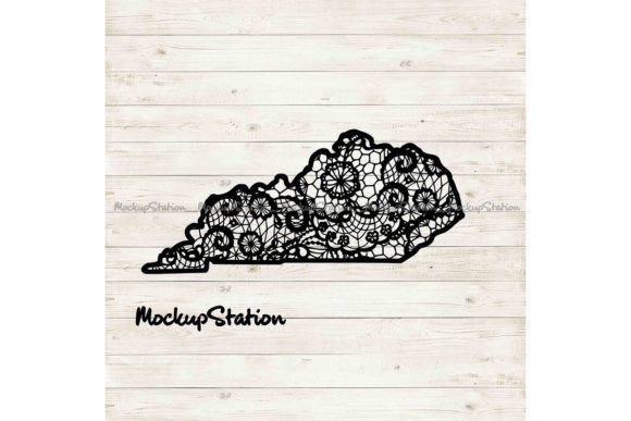 Kentucky Mandala Graphics for Crafts and Creative Projects