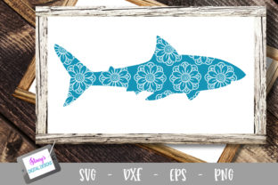 Shark with Mandala Pattern: A Crafts and Graphics Review